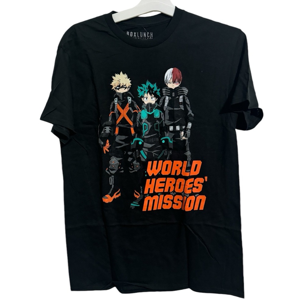 box lunch my hero academia World Heroes  Mission T-shirt